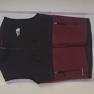 The North Face Maroon Vest MINT Condition!